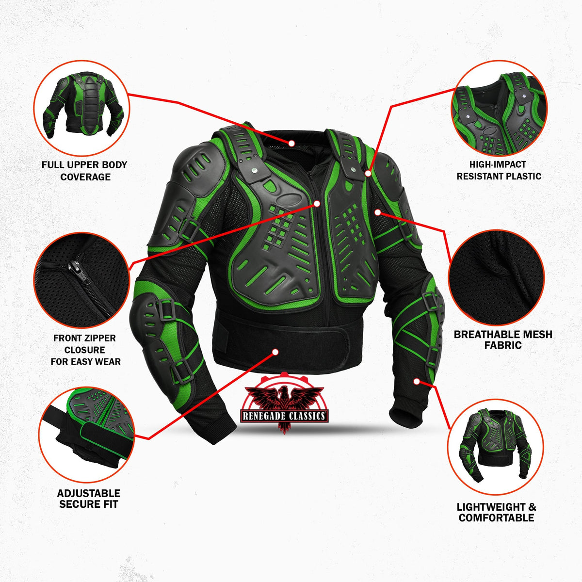 Motorcycle Full Protection Body Armor