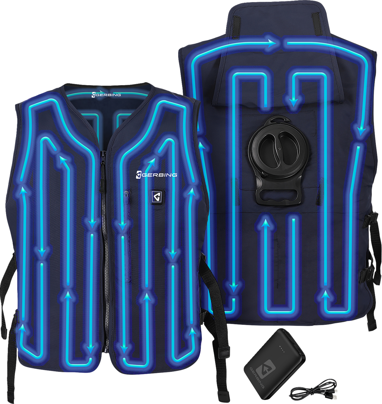 5V Touch Button Circulatory Cooling Vest