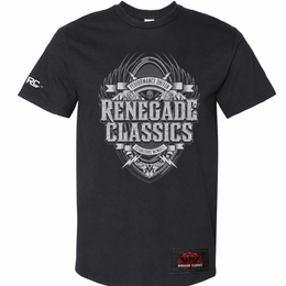 RC RENEGADE CLASSICS SHIELD Mens Motorcycle TSHIRT