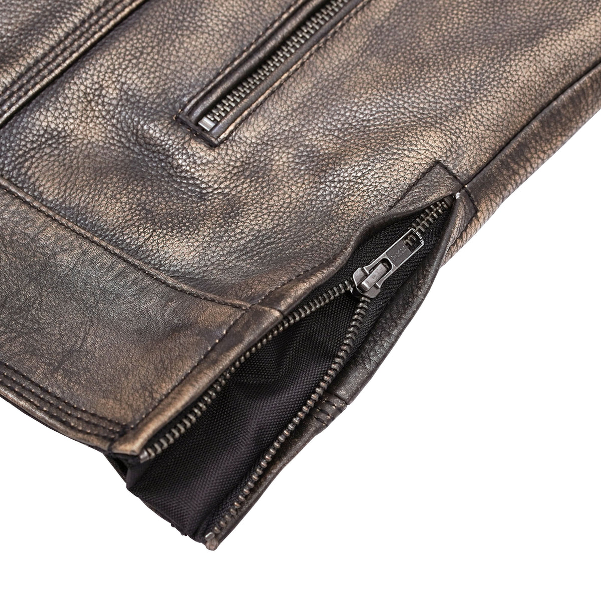 ASHBORNE Women’s Leather Motorcycle Jacket