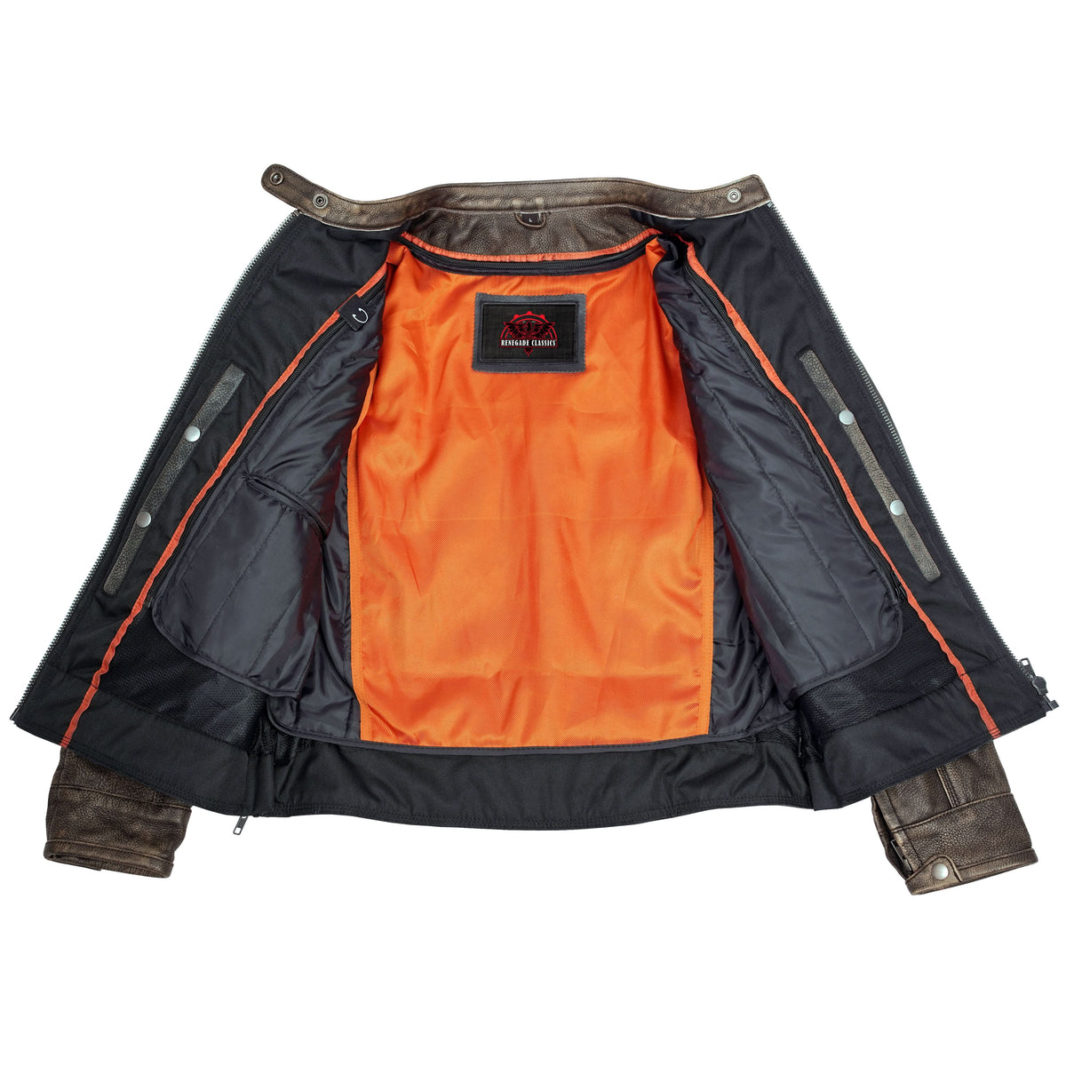 ASHBORNE Women’s Leather Motorcycle Jacket