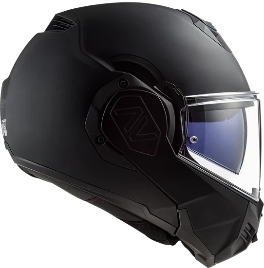 Advant Solid Modular Motorcycle Helmet W/ SunShield Matte Noir