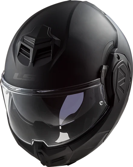 Advant Solid Modular Motorcycle Helmet W/ SunShield Matte Noir