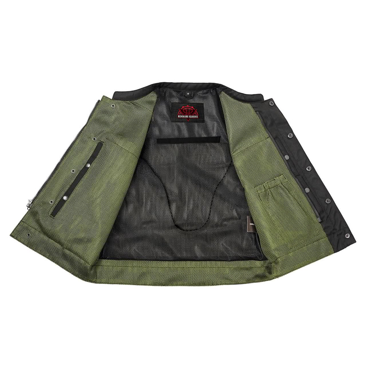 AeroGrid™ Lowcut Mens Motorcycle Mesh Vest