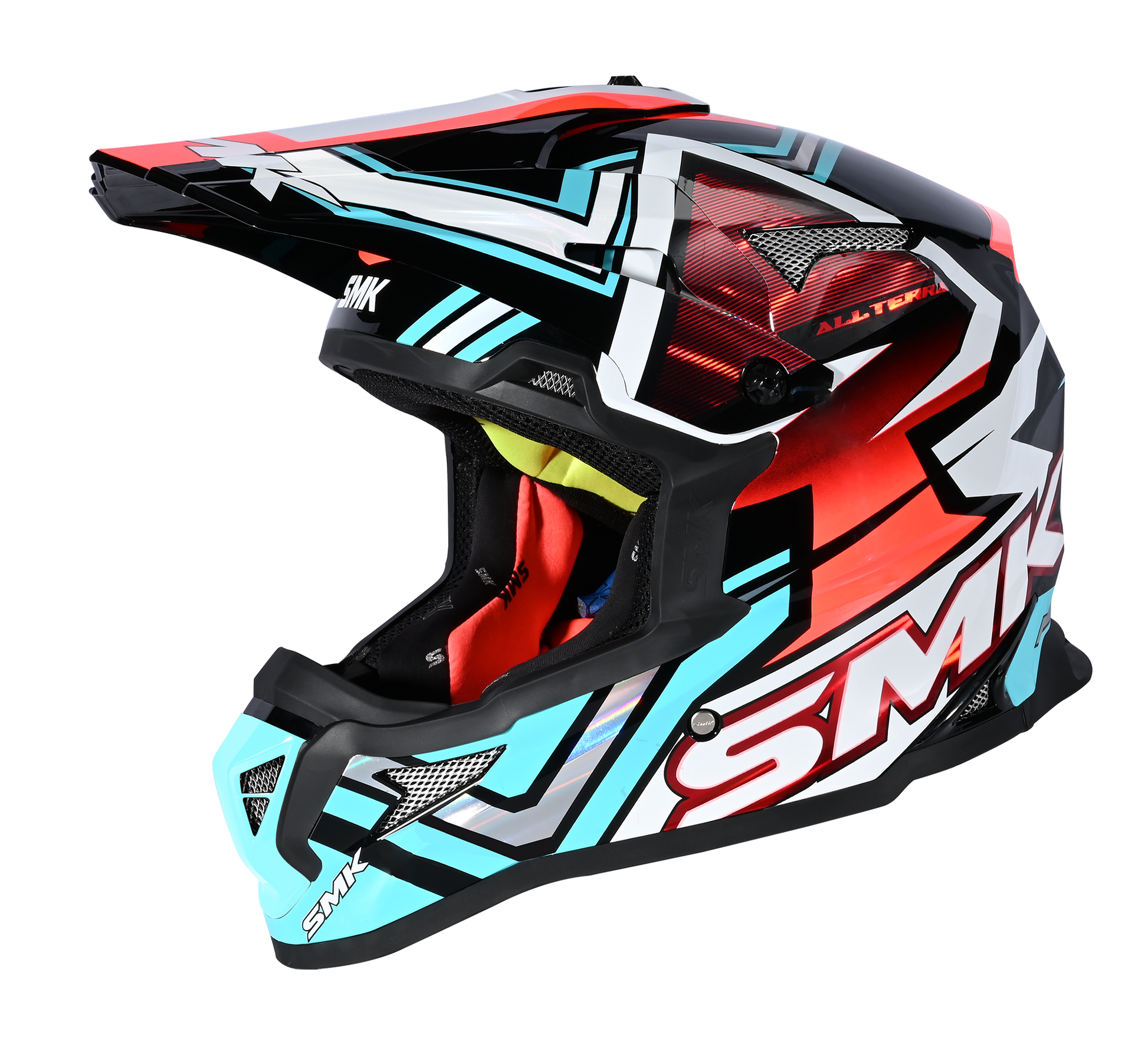 ALLTERRA S01 GL253 LIGHT BLUE/RED/CHROME X ACES