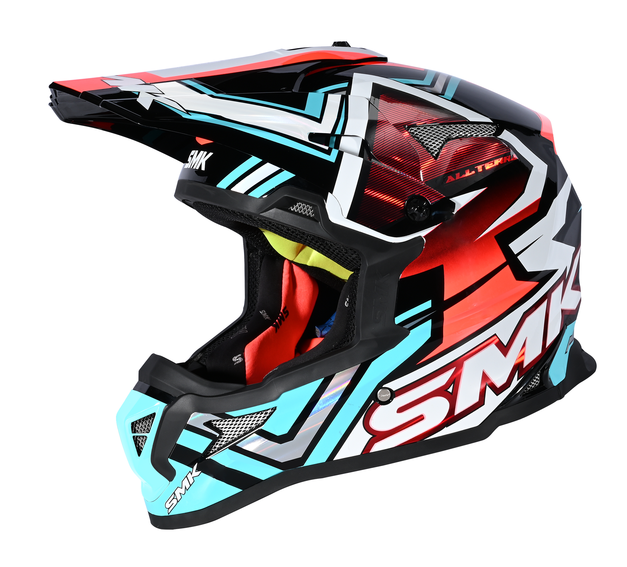 ALLTERRA S01 GL253 LIGHT BLUE/RED/CHROME X ACES
