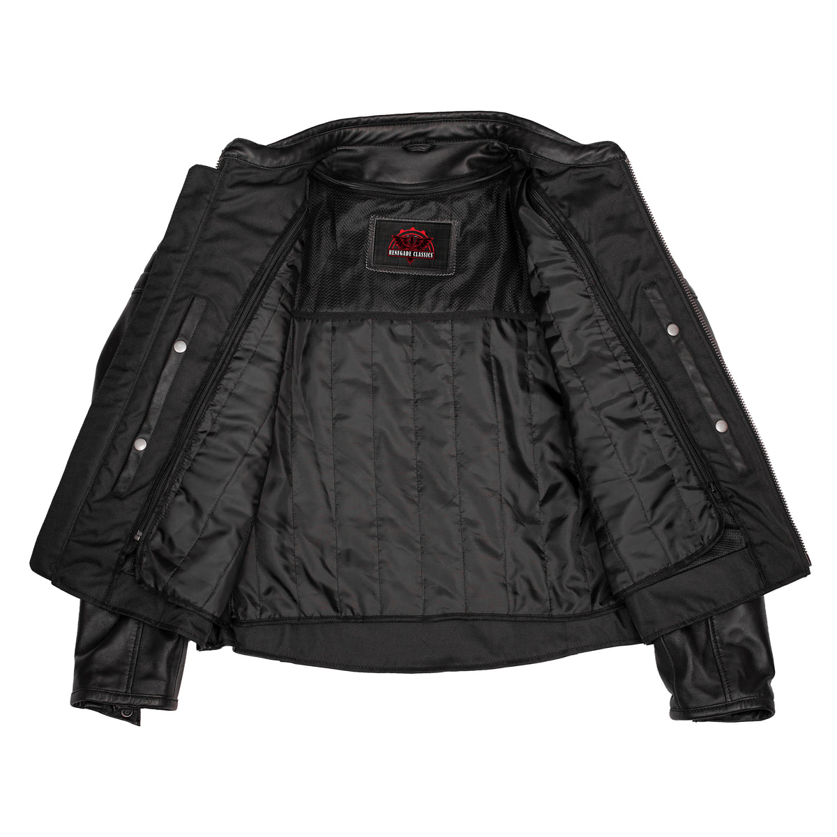 Armada™ Men's Leather Motorcycle Jacket
