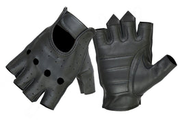 Aroso™ Men's leather Fingerless gloves