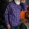 Branson Men’s Motorcycle Flannel Shirt