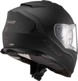 Assault Solid Full Face Motorcycle Helmet W/ SunShield Matte Black