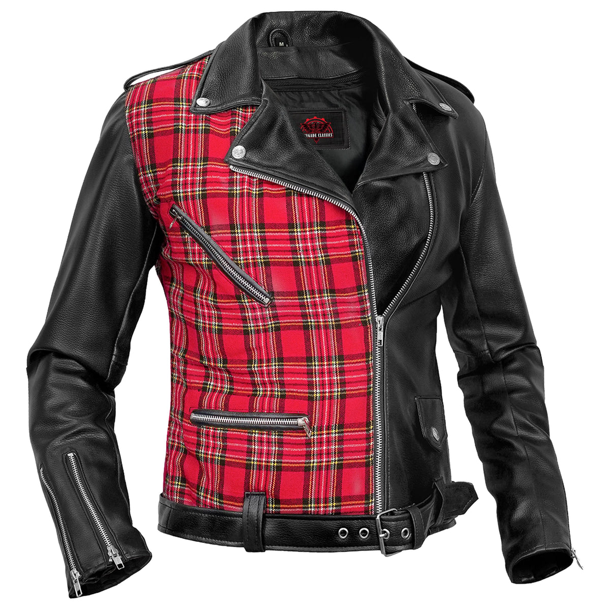 Aurelia Women’s Motorcycle Faux Leather Jacket