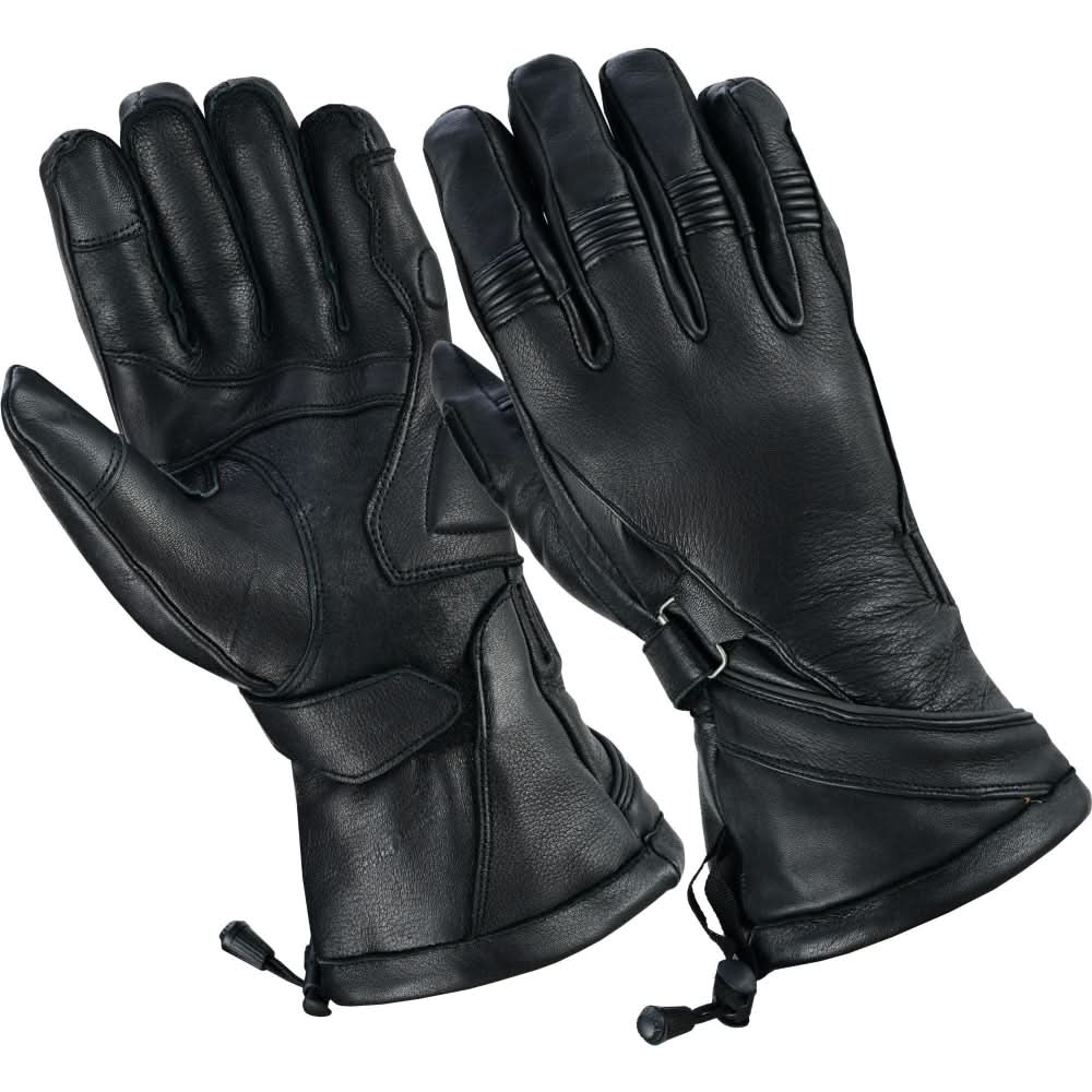 Avengers Men's leather gauntlet gloves
