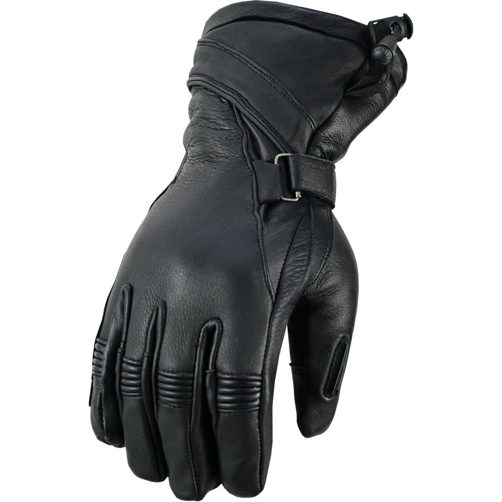 Avengers Men's leather gauntlet gloves