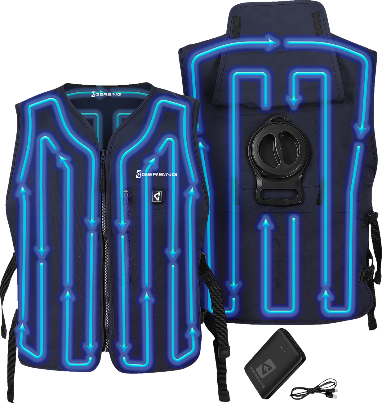 5V Touch Button Circulatory Cooling Vest