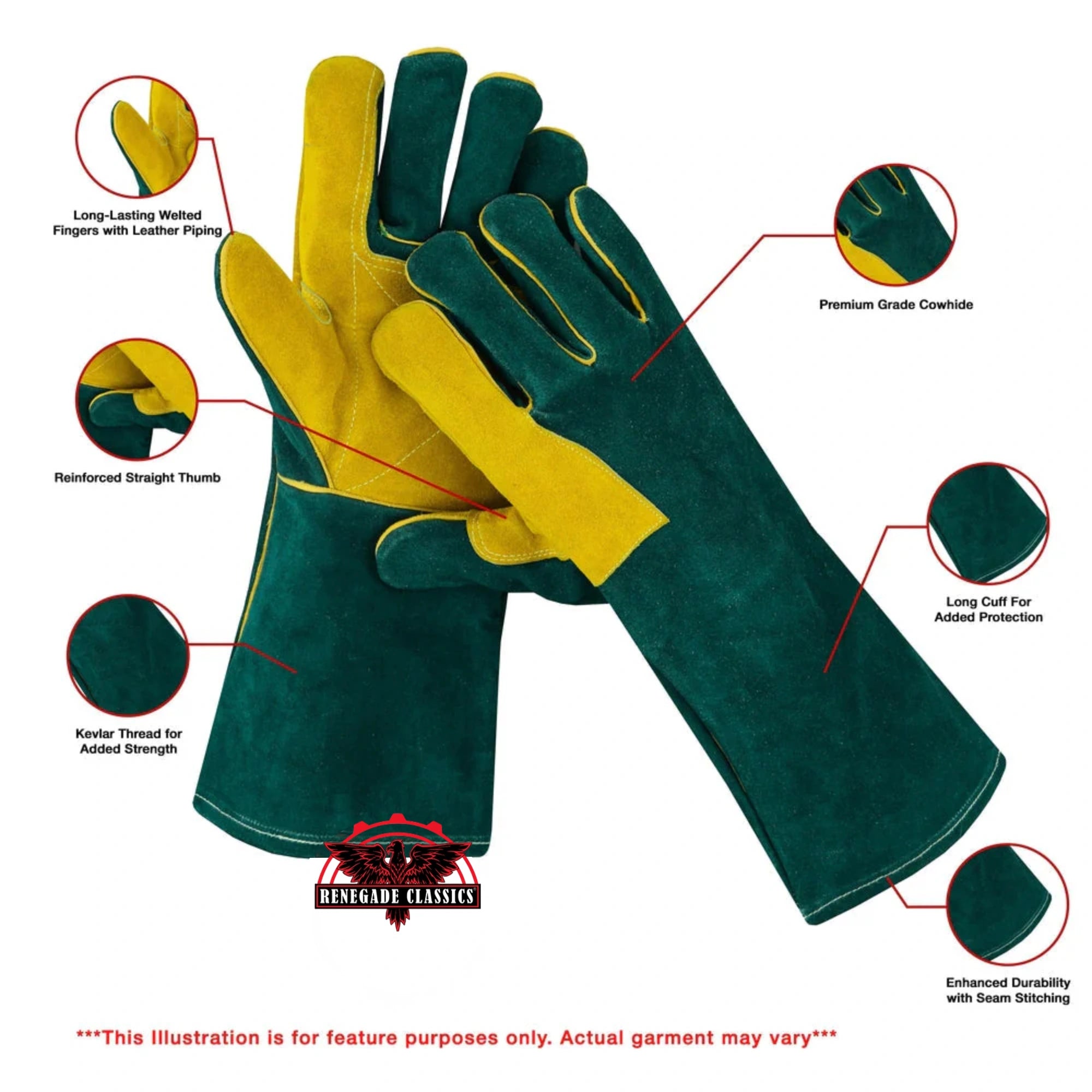 Thermo Armor Safety Work Gloves