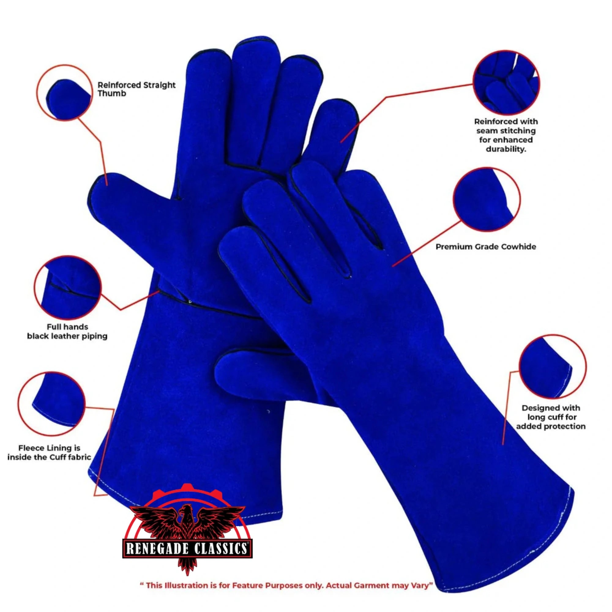 Spark Blockers Safety Work Gloves
