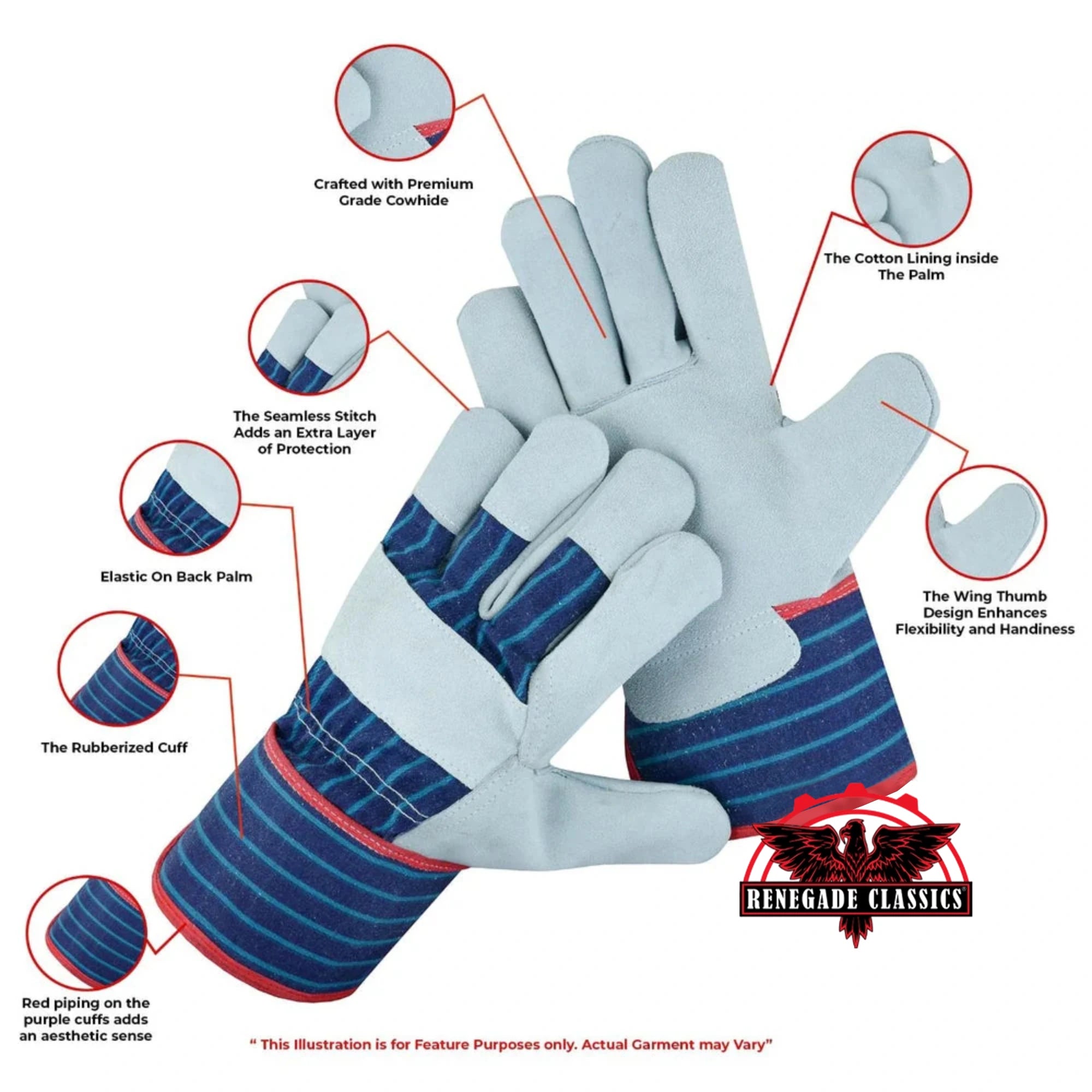 Ever Ready Safety Work Gloves