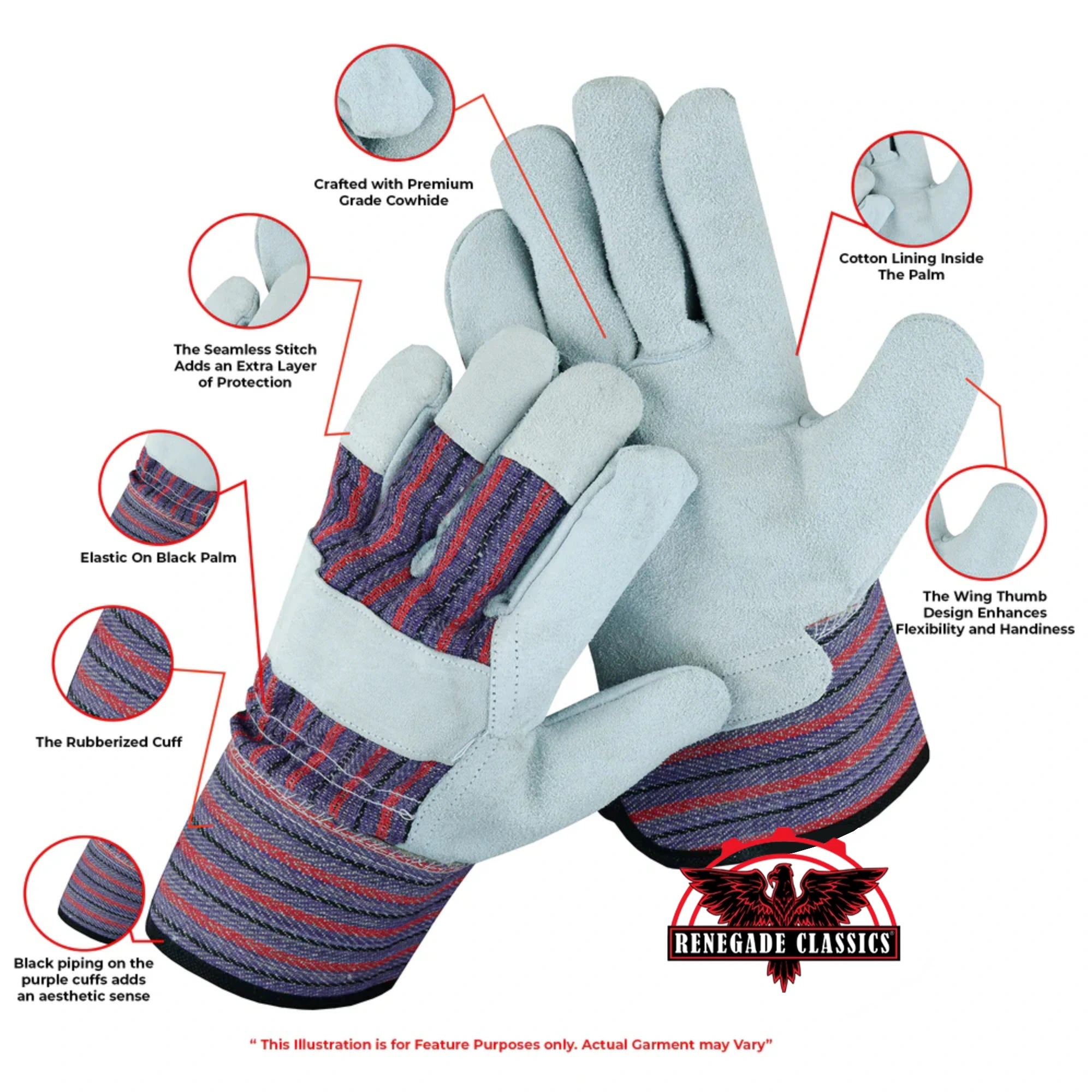 Job Excel Safety Work Gloves
