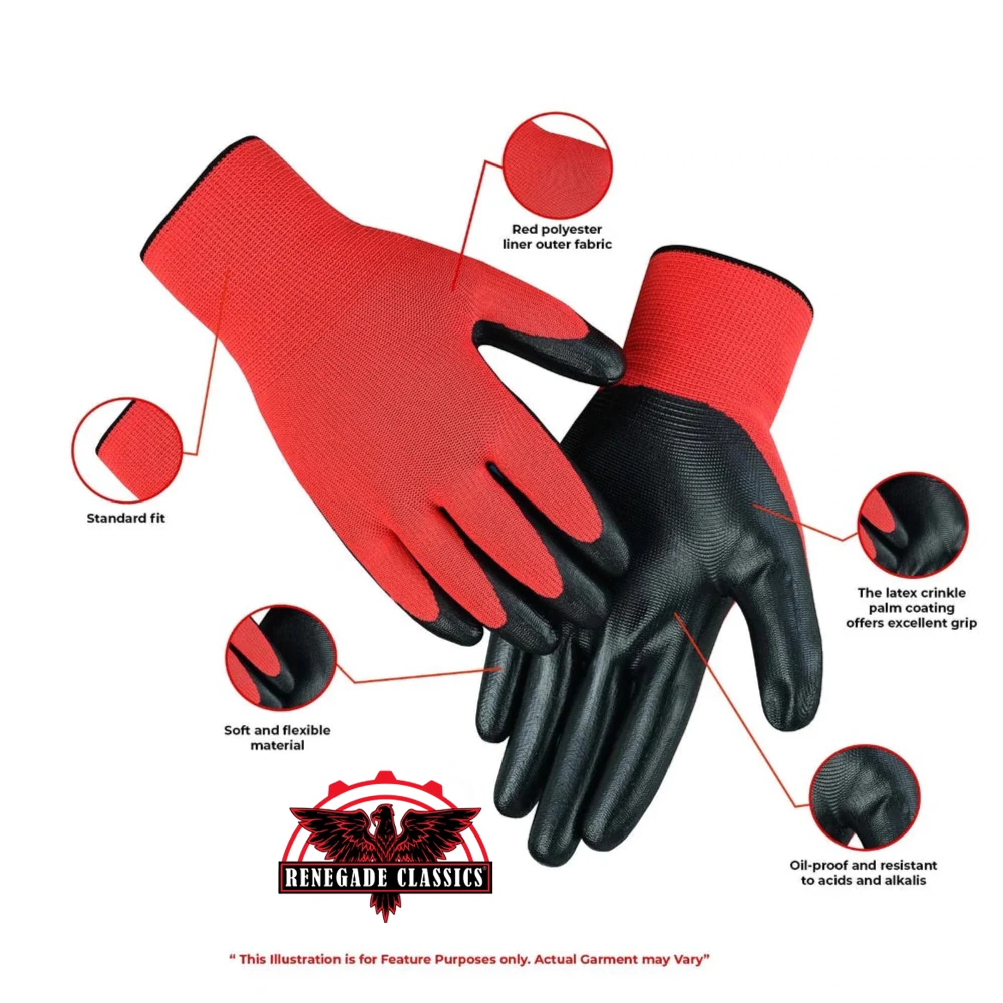 Aqua Seal Safety Work Gloves