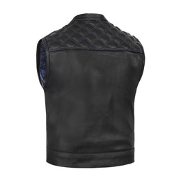 Odin Grim Men's Motorcycle Leather Vest