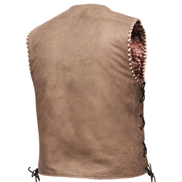 Sandstone Men’s Leather Vest
