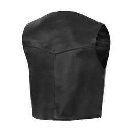 Barly kids leather vest
