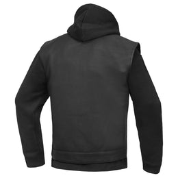 Lucent Noir Mens Leather Motorcycle Vest