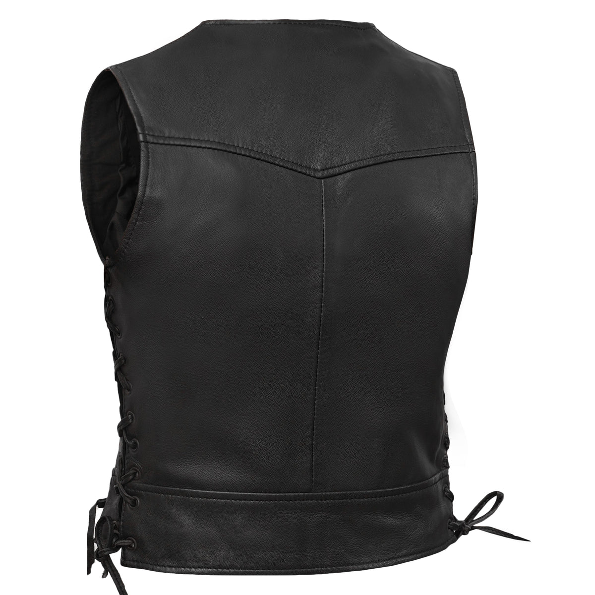 Biker Mommy™ Womens Leather Motorcycle Vest