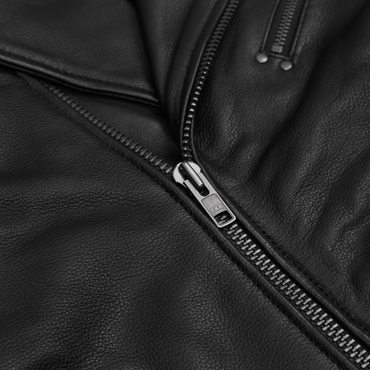 Black Cavalry Men’s Motorcycle Leather Jacket
