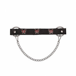Boot Chain - Crimson Red Butterfly