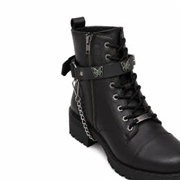 Boot Chain - Emerald Green Butterfly