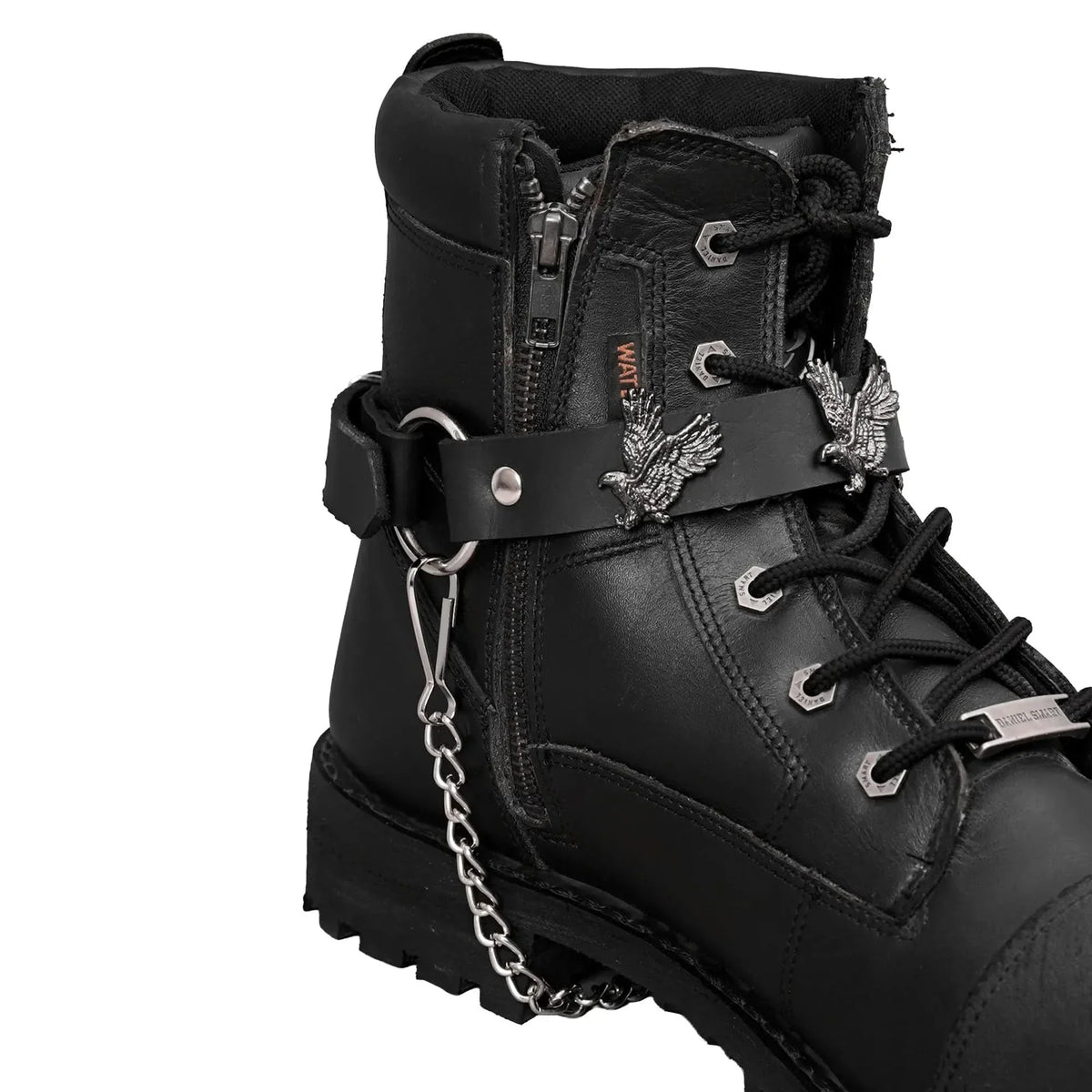 Boot Chain - Gunmetal Eagle Flight