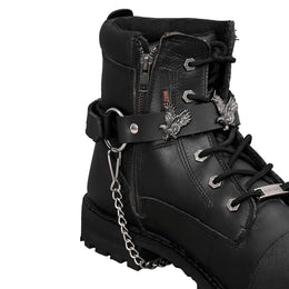 Boot Chain - Gunmetal Eagle Flight