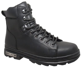 Burntread 6" Men's Leather Motorcycle Boots