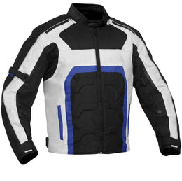 Chevy Glacier Men’s Textile Motorcycle Jacket