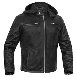 Cipher™ Men's Leather Motorcycle Jacket