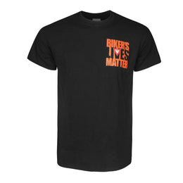 Classic Black Biker Lives Matter Men's T-Shirt