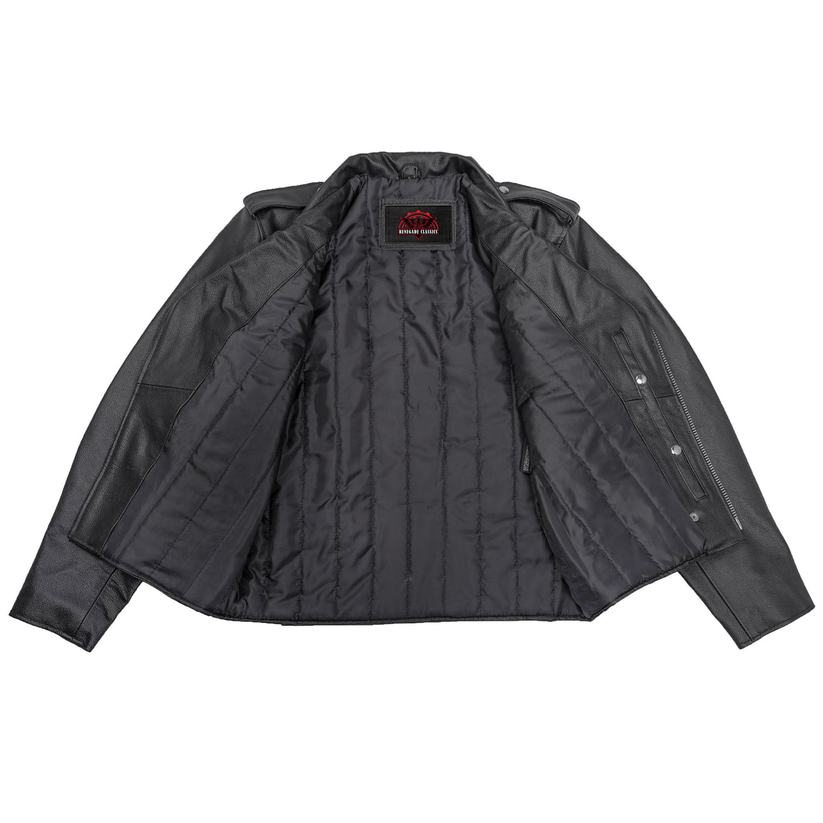 Classic Star™ Men's Leather Motorcycle Jacket