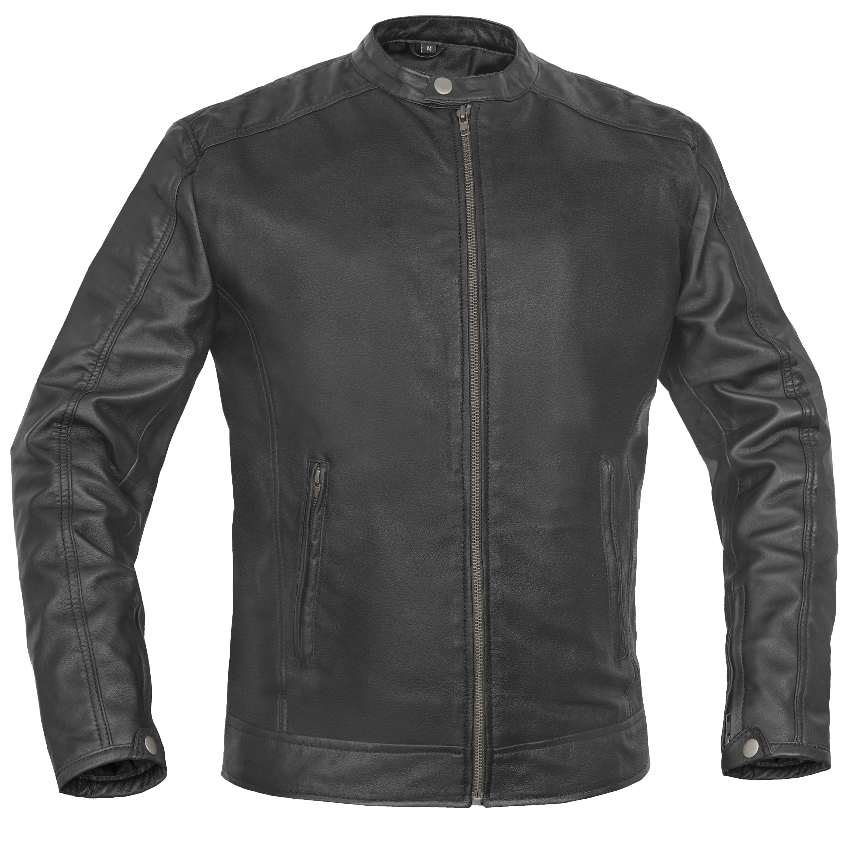 Duke™ Men's Fashion Lambskin Leather Jacket
