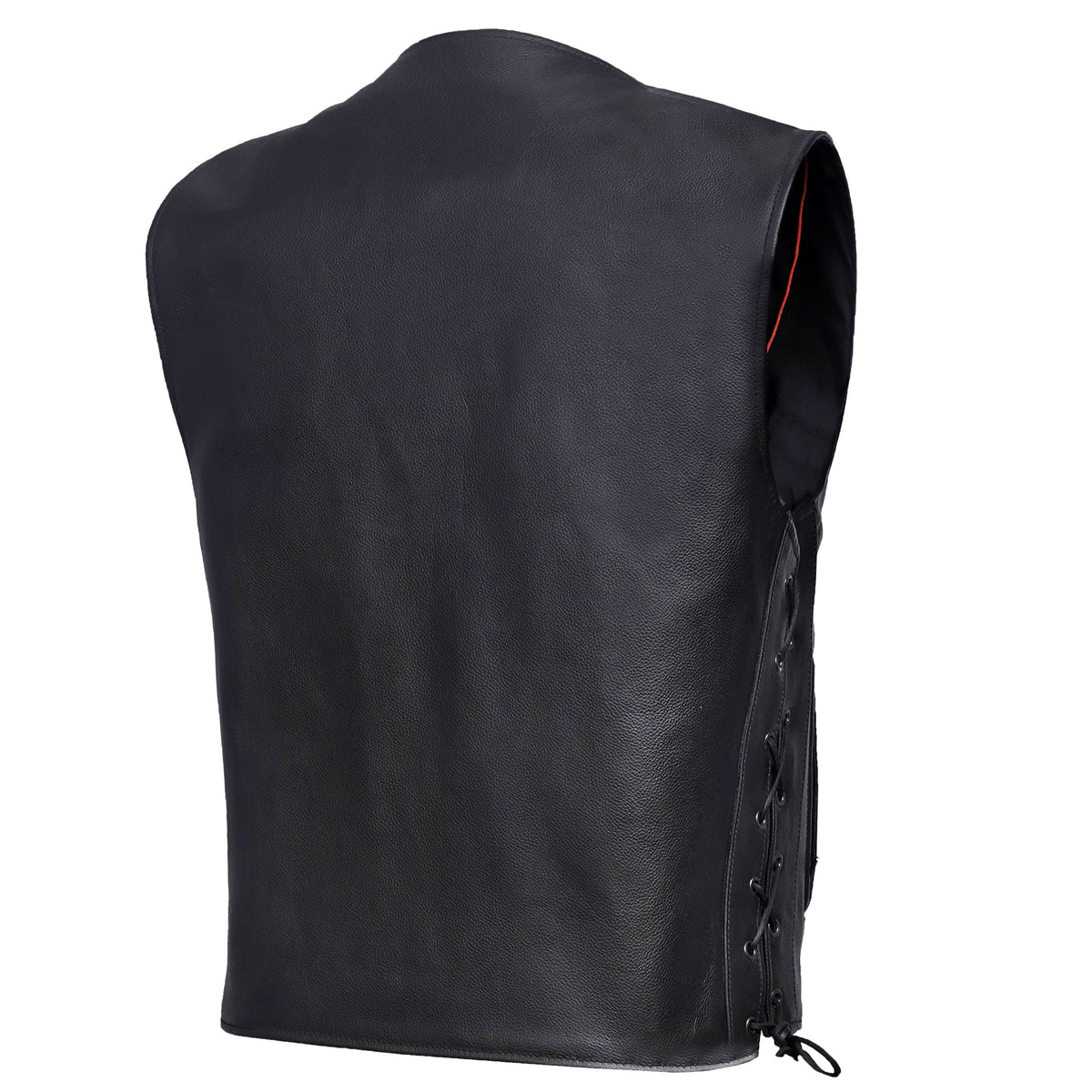 Clubster™ Mens Leather Motorcycle Vest
