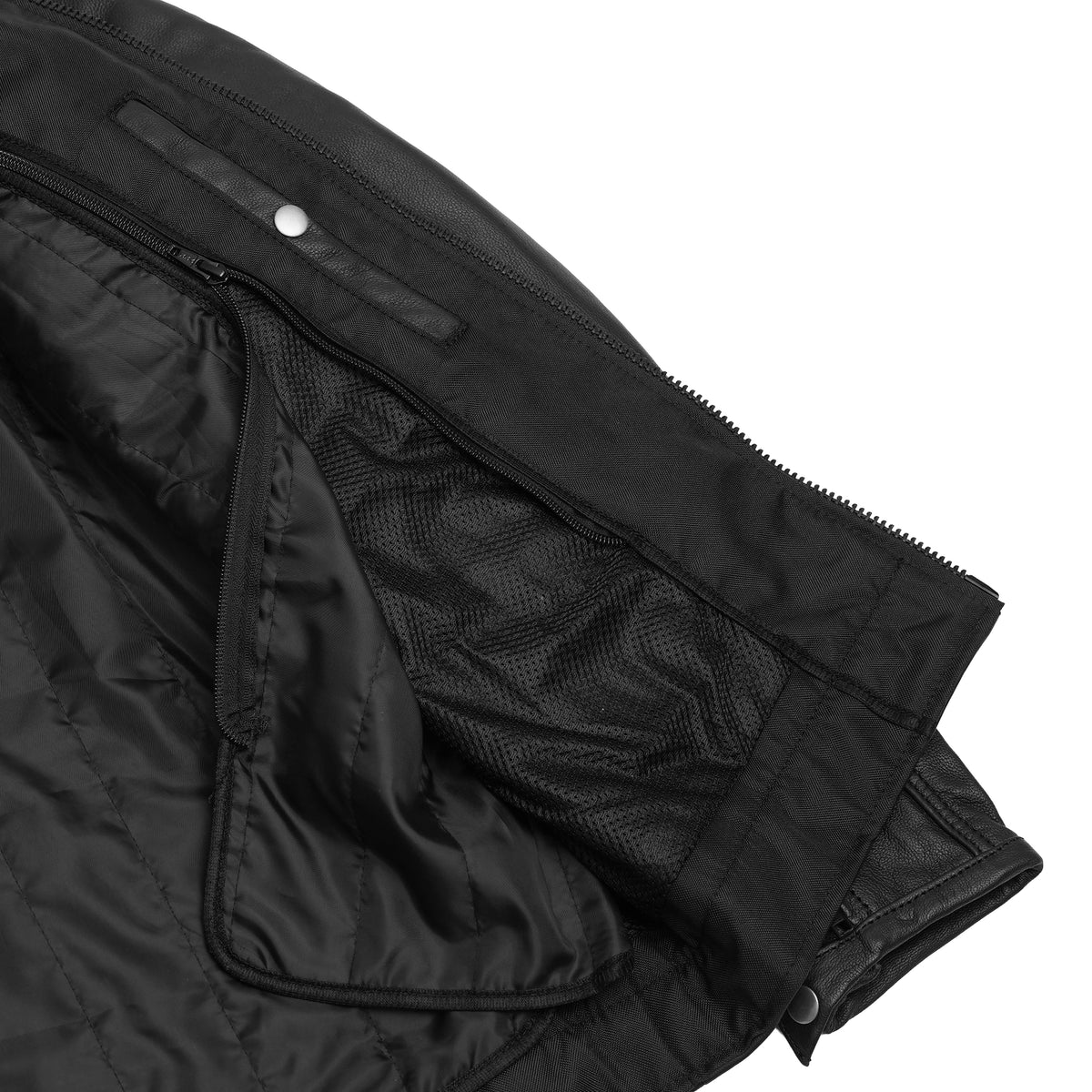 Conrad Men's Leather Motorcycle Jacket