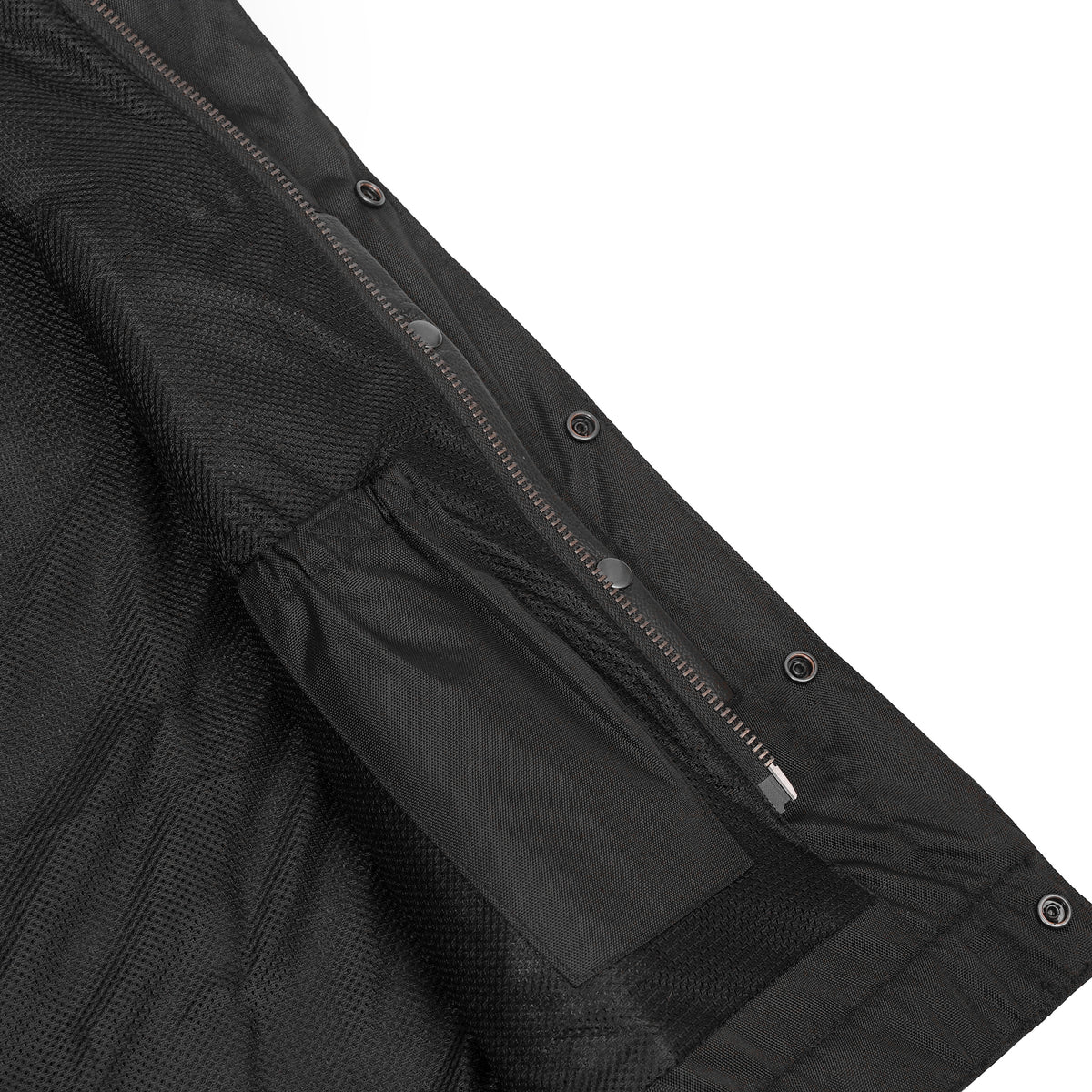 Cool Edge Mens Leather Motorcycle Vest