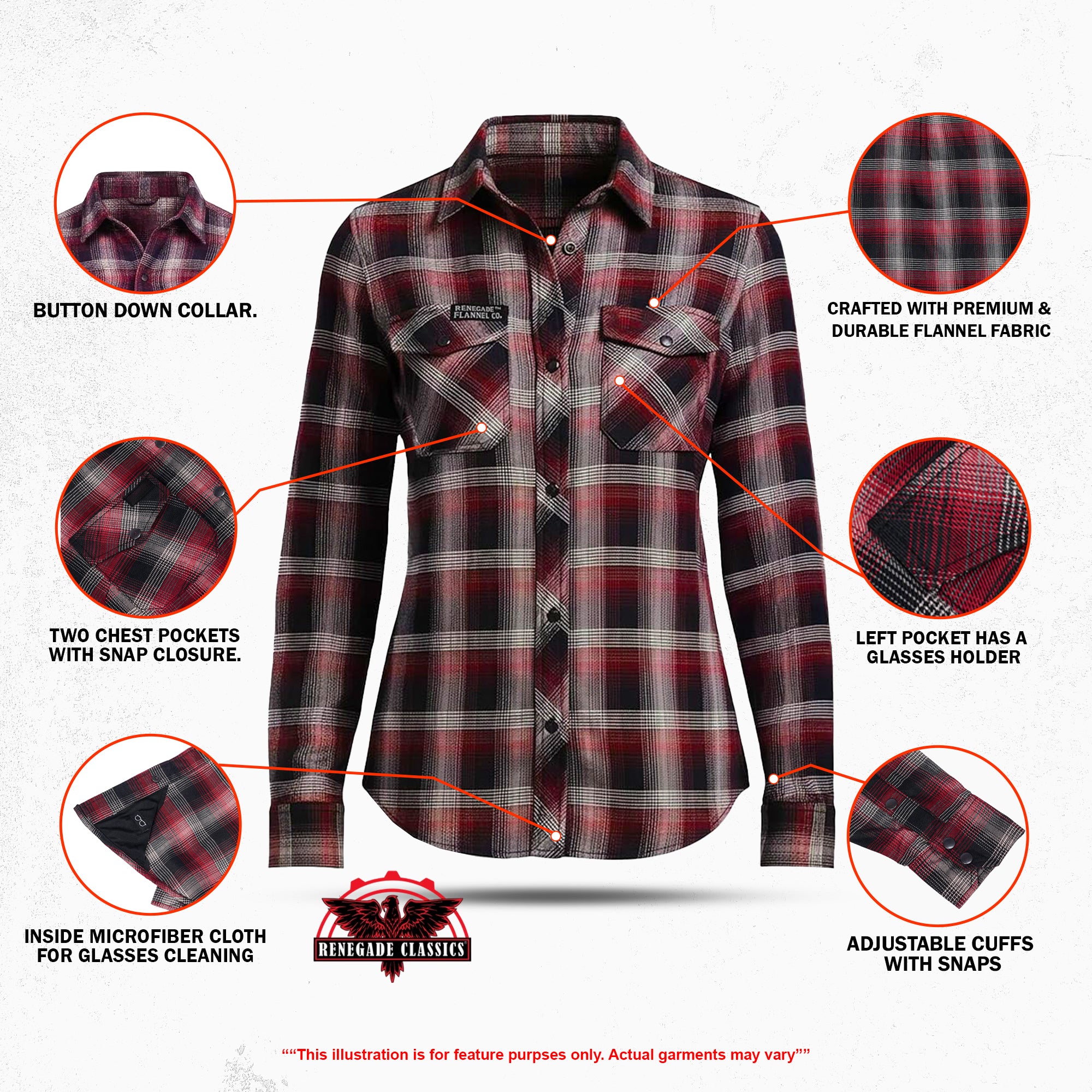 Ashrose™ Women’s Flannel Shirt