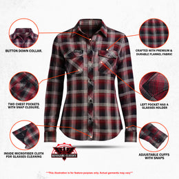 Ashrose™ Women’s Flannel Shirt