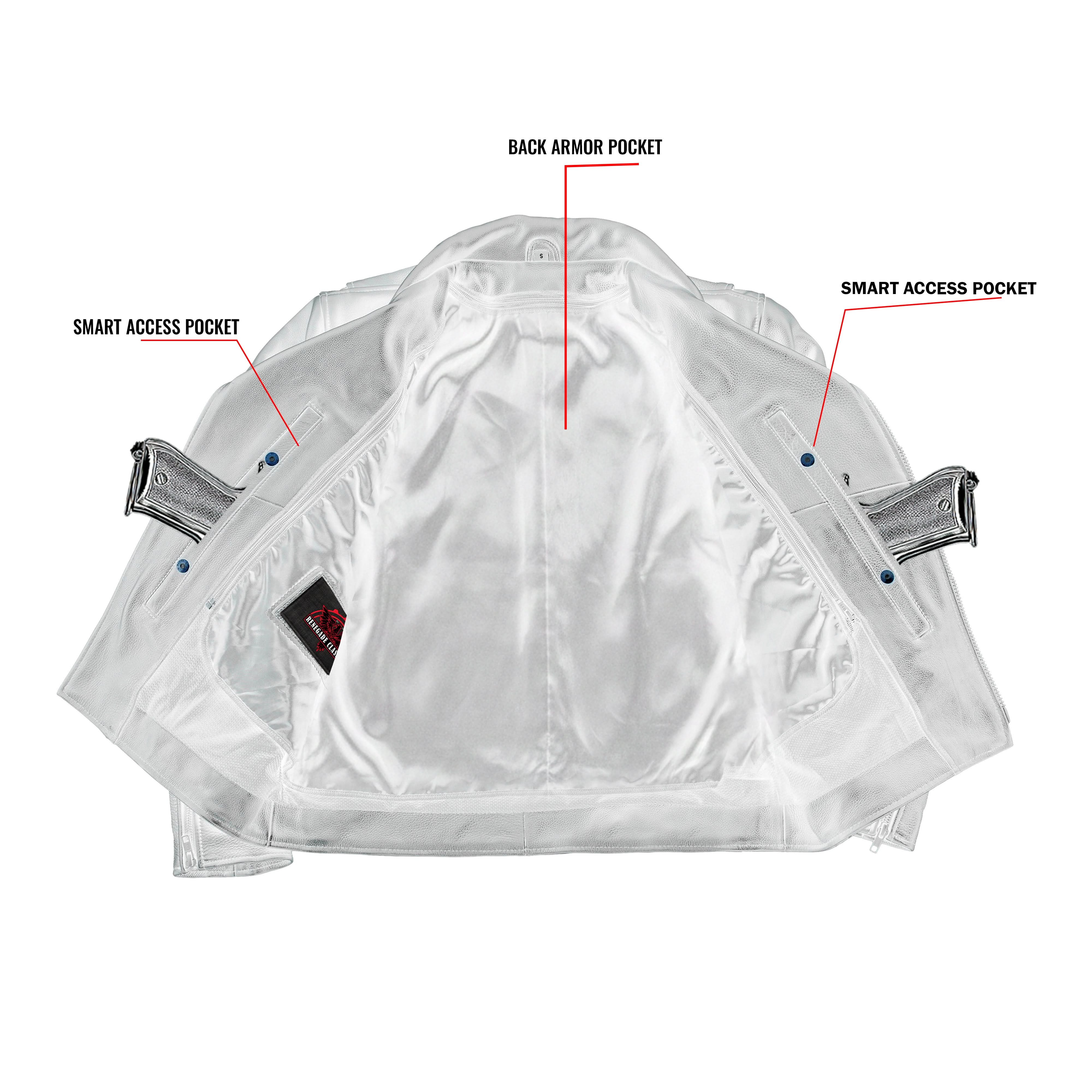 Dark Nova Leather Motorcycle Jacket