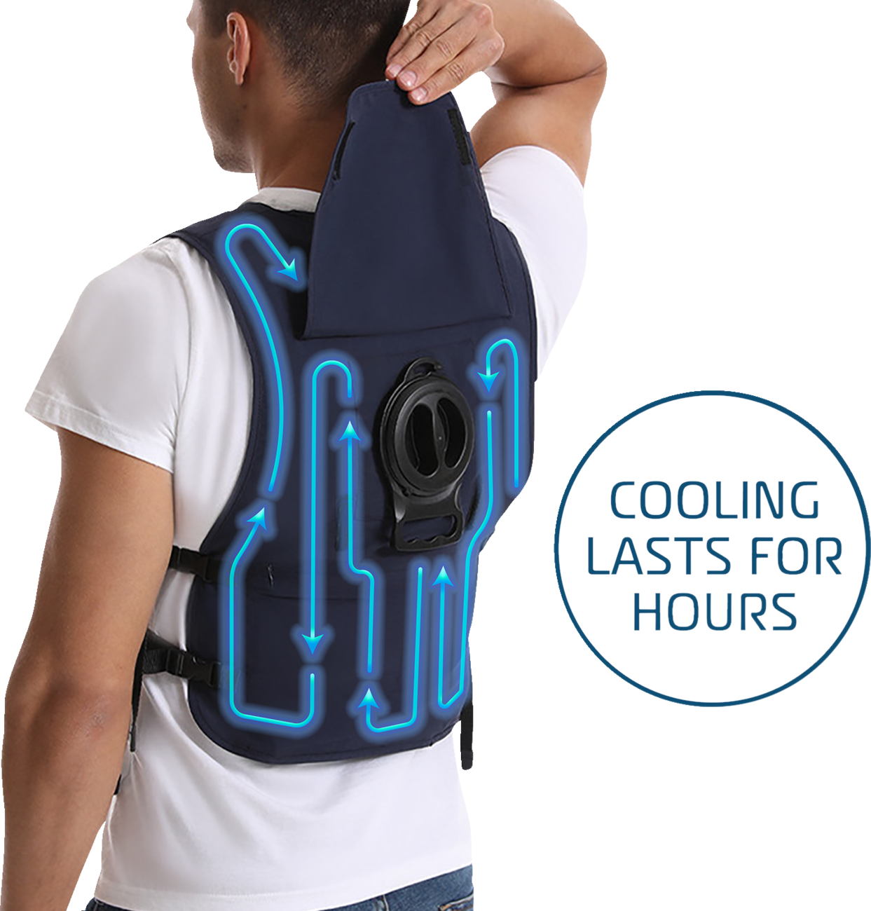 5V Touch Button Circulatory Cooling Vest