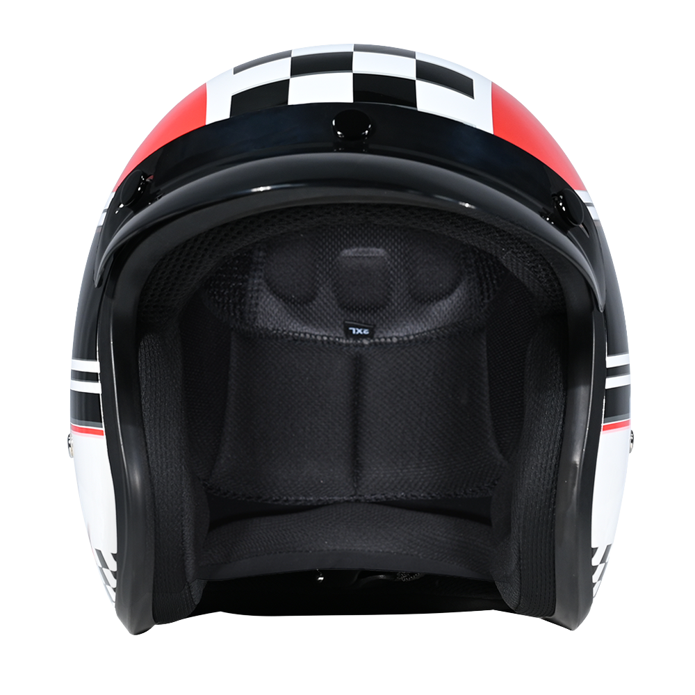 Daytona Cruiser Classic Open Face Motorcycle Helmet, 2XL