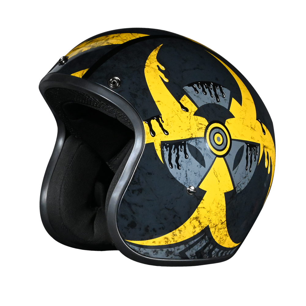 Daytona Cruiser Toxic Open Face Motorcycle Helmet
