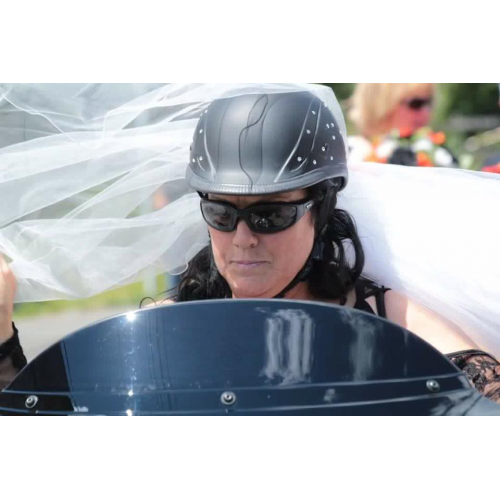 diamond motorcycle helmet DIAMONDS IN THE RUFF - BADASS