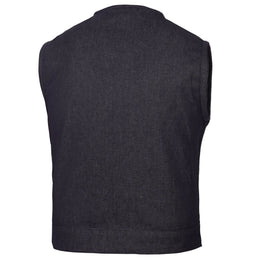 Dirt Nap Men’s Denim Motorcycle Vest